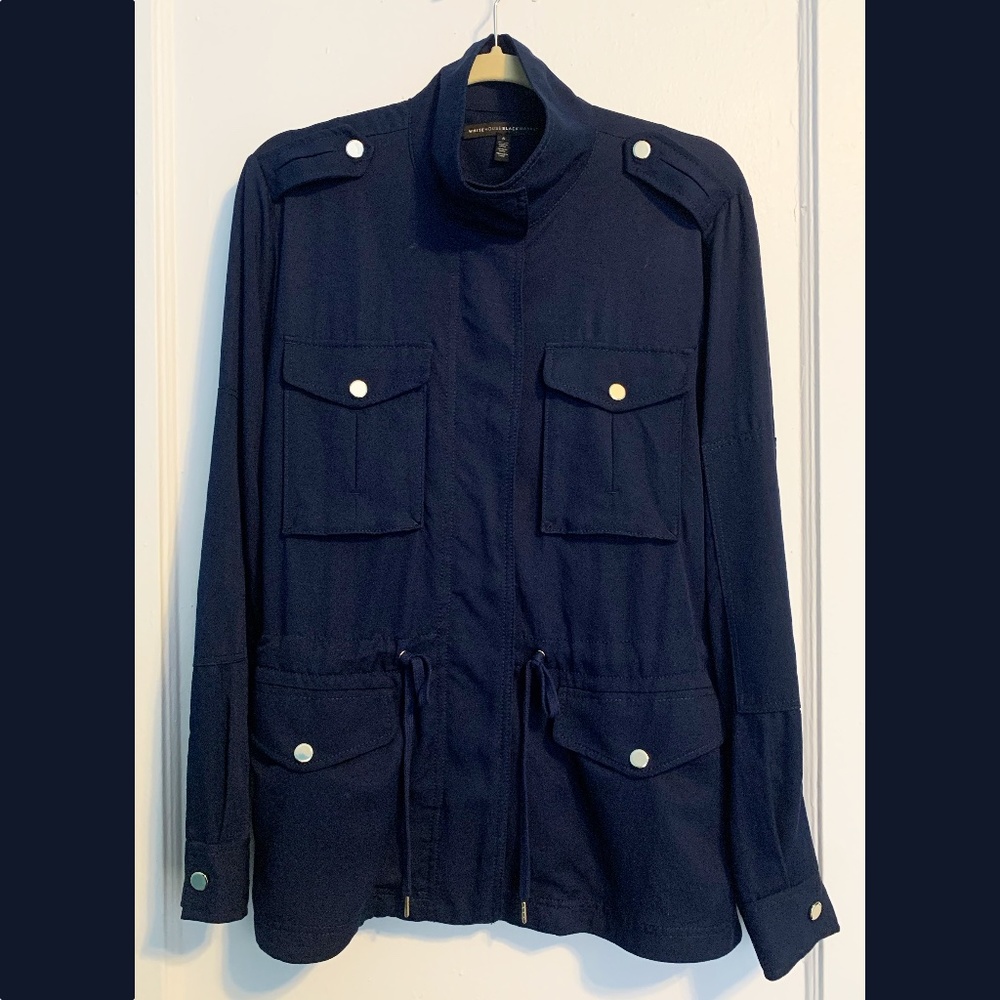 Navy White House Black Market Jacket | Size S